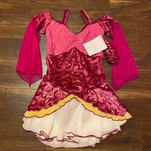 Elite Xpression Skating Dress adult S NWT SMALL MAKE Fits like girls 10-12/14-16